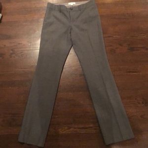 Banana republic gray trouser, size 6 tall